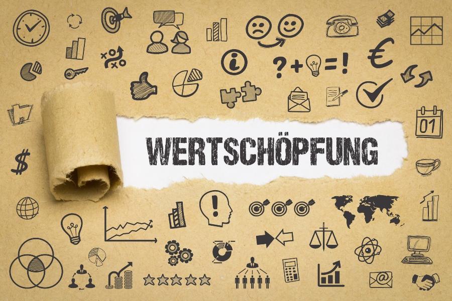 Wertschöpfungskette in der chemischen Industrie