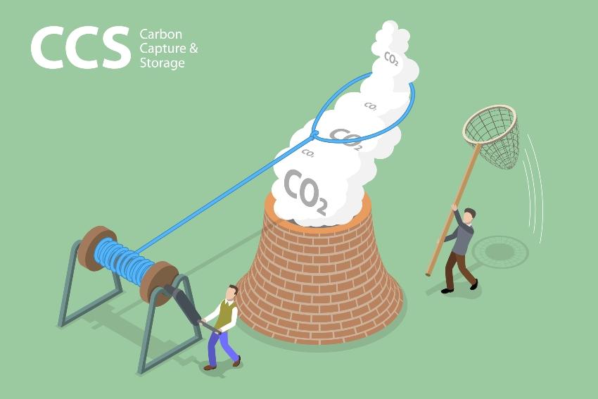 Grafik zu Carbon Capture & Storage
