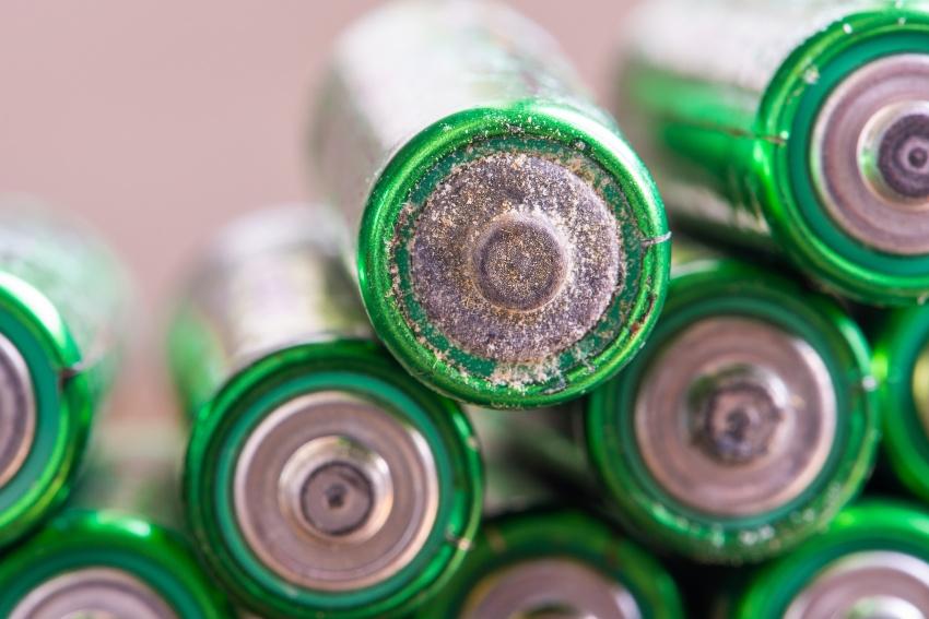 Korrodierende Batterie - Korrosionsarten von Metall