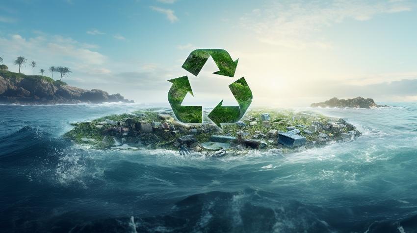 Wasser-Recycling-Symbolbild