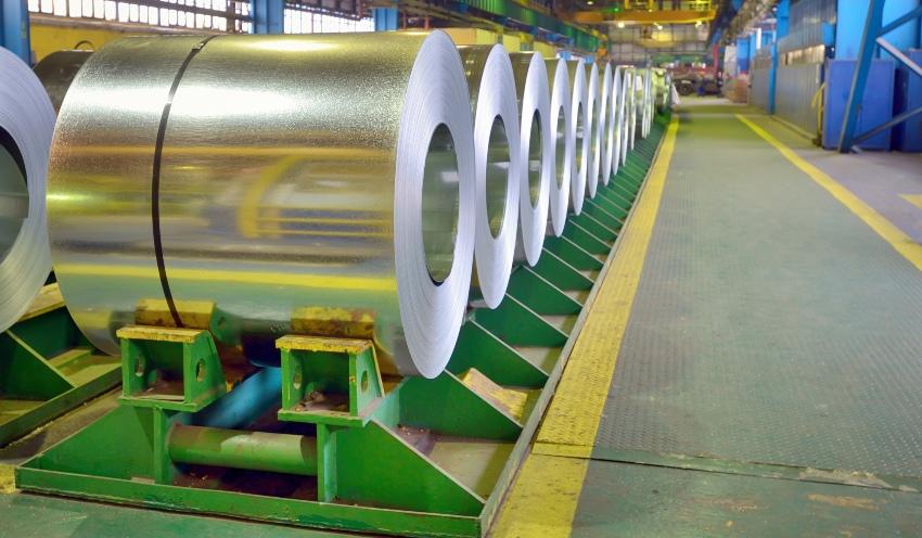 Galvanisierte-Stahbleche - Coil Coatings per Metallbandbeschichtung