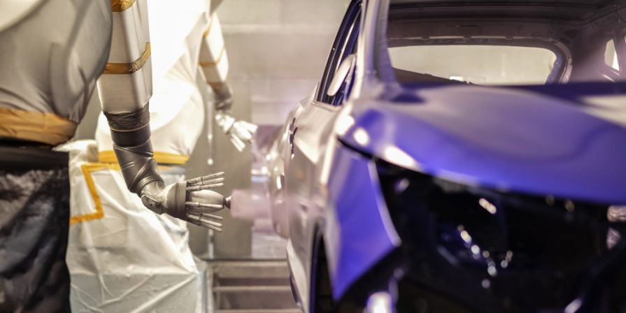 automatische-Lackieranlage-für-Autos