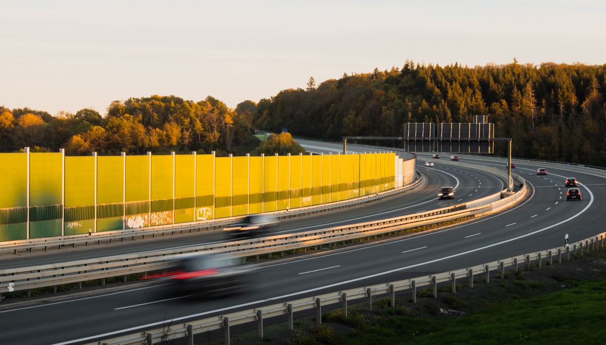 Autobahn-Schallschutz