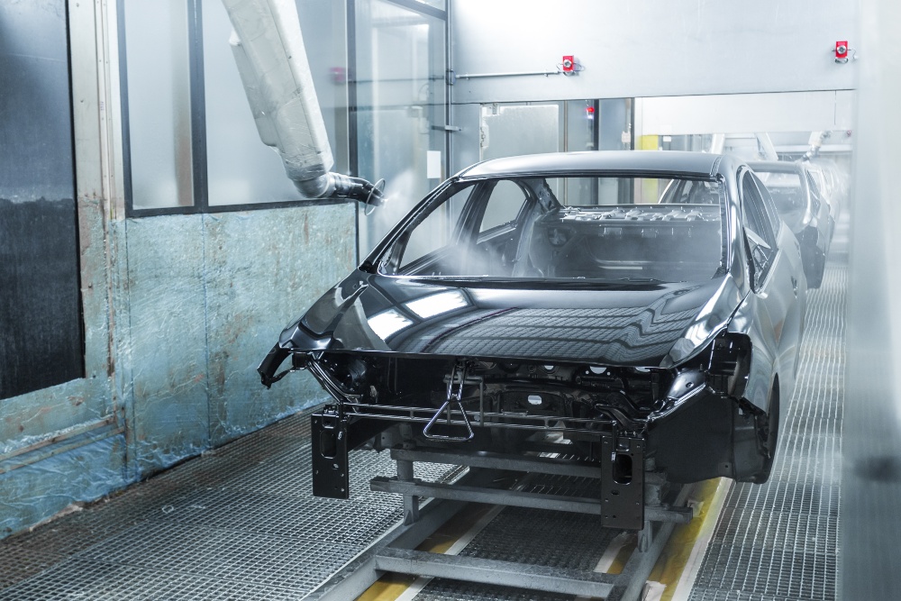 Die Passivierung verbessert die Haftung nachfolgender Beschichtungen, beispielsweise bei der Lackierung von Karosserieteilen Passivierung für temporären Korrosionsschutz und bessere Lackhaftung